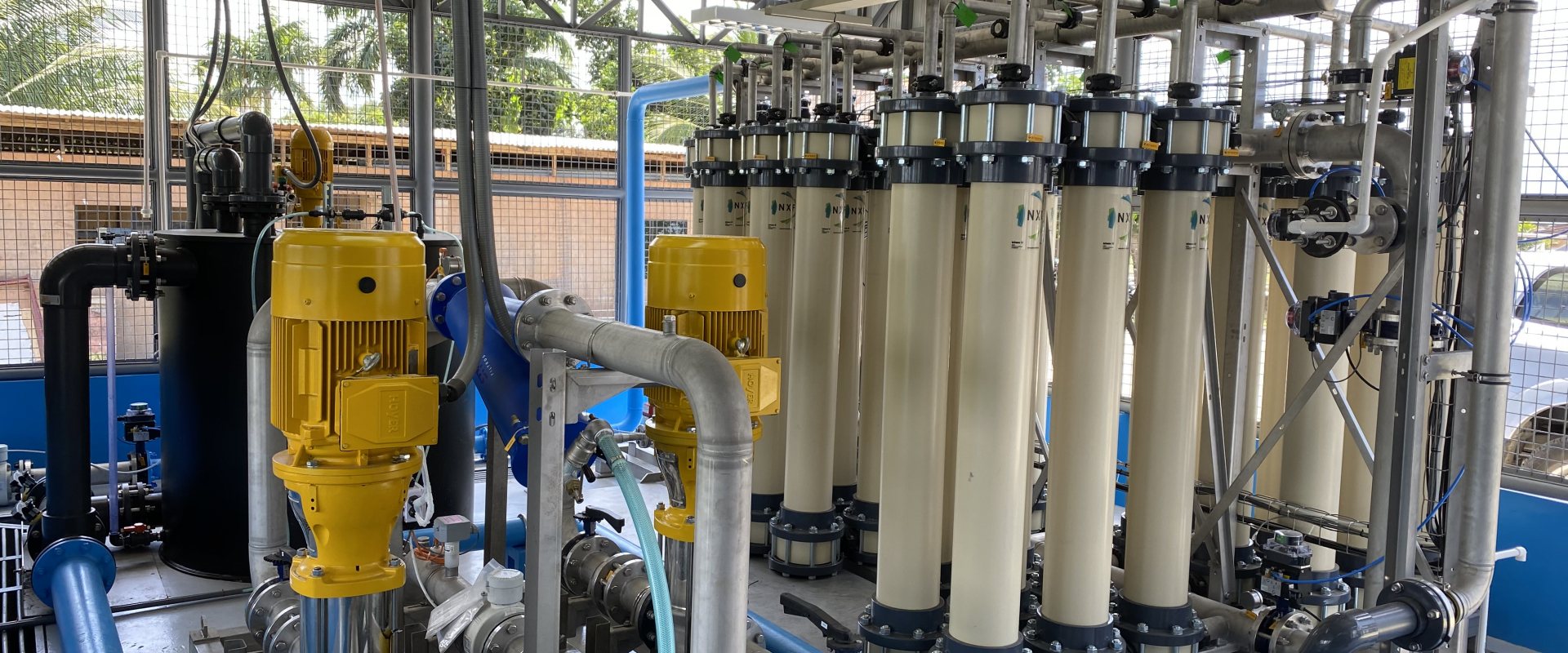 Borehole water treatment with one step nano filtration Dutch Water Sector